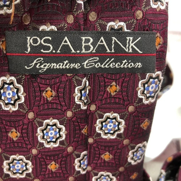Jos. A. Bank signature collection silk Tie preppy professional office - Picture 4 of 5